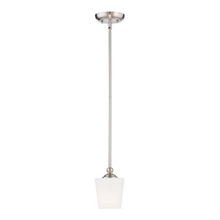 Designers Fountain Brushed Nickel Darcy One Light Mini Pendant 15006-MP-35